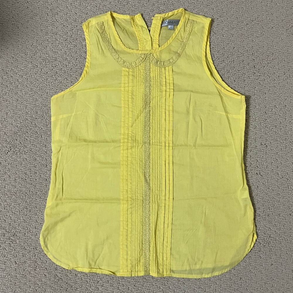 Downeast Size Small Sleeveless Blouse